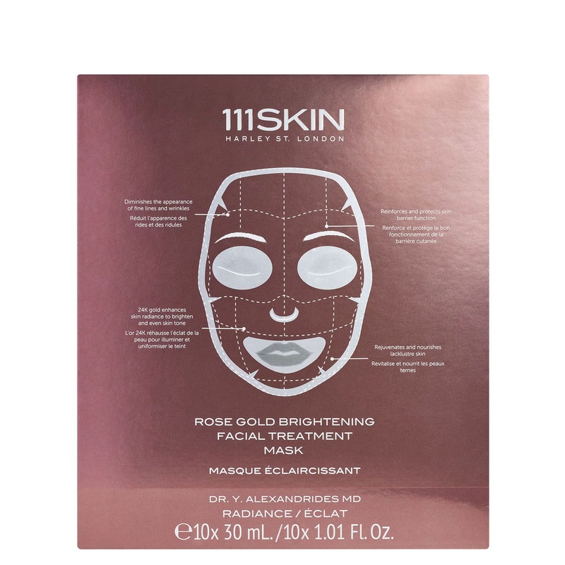 Rose Gold Brightening Facial Treatment Mask