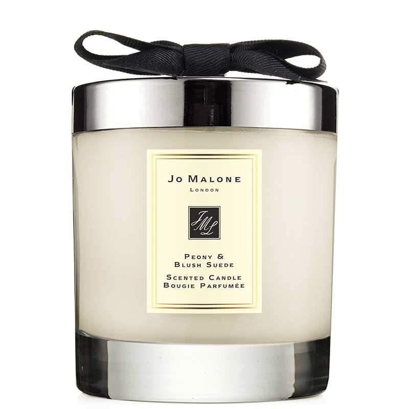 Peony & Blush Suede Candle