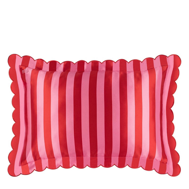 Pure Silk Queen Pillowcase With Scalloped Edge – Sunshade