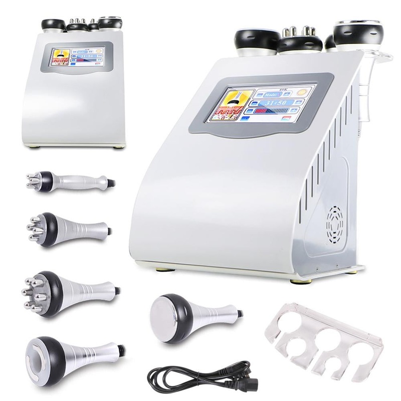 5 in 1 Vacuum Lipo Ultrasonic Cavitation RF Slimming Machine Salon Equipment for Weight Loss