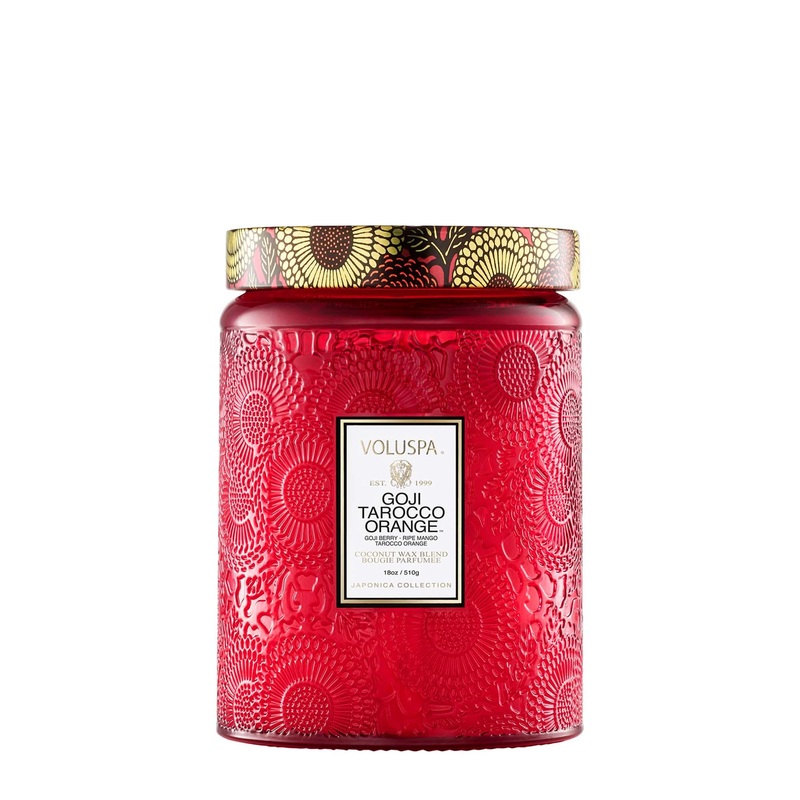 Goji Tarocco Orange Large Jar Candle