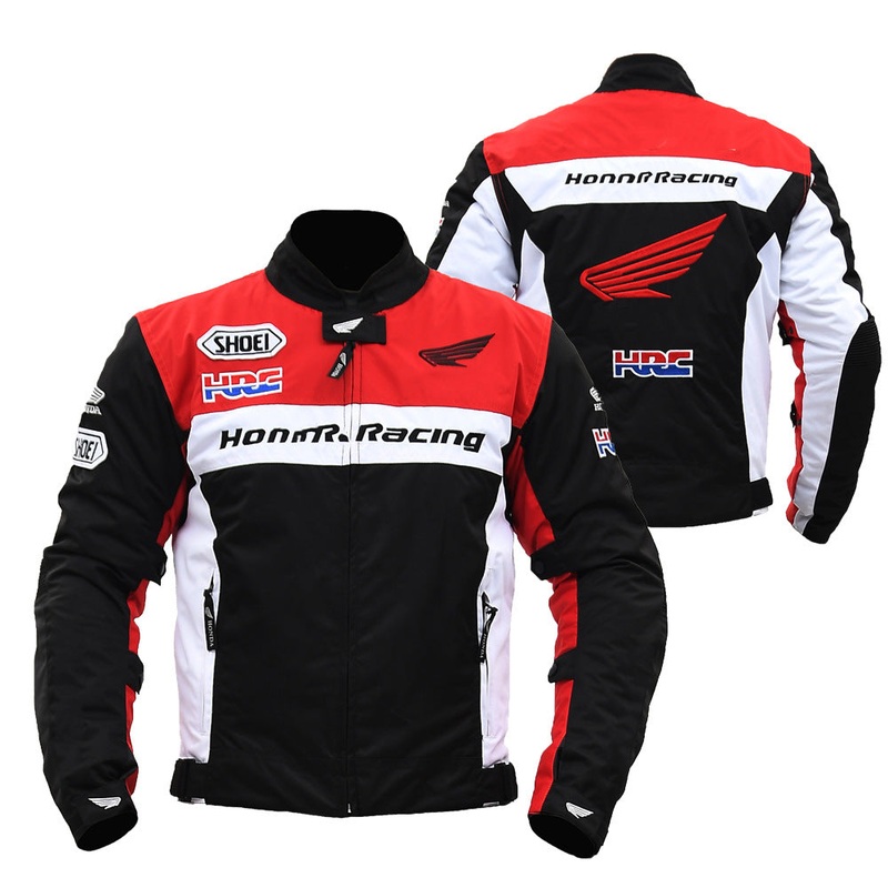 Honda Motorcycle Jacket- men’s anti fall motorcycle rider racing suit, motorcycle rally suit, breathable and thin style