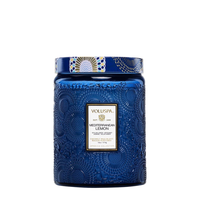 Mediterranean Lemon Large Jar Candle
