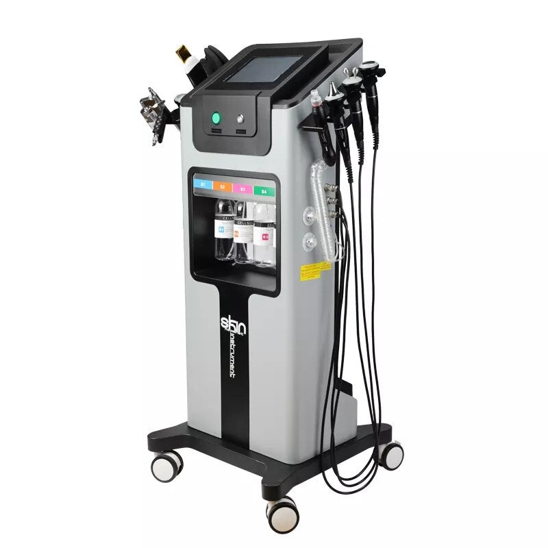 Multifunctional 10 In 1 Hydra Facial Microdermabrasion Hydro Machine For Skin Care Tightening Aqua Peeling Face Cleansing In Spa