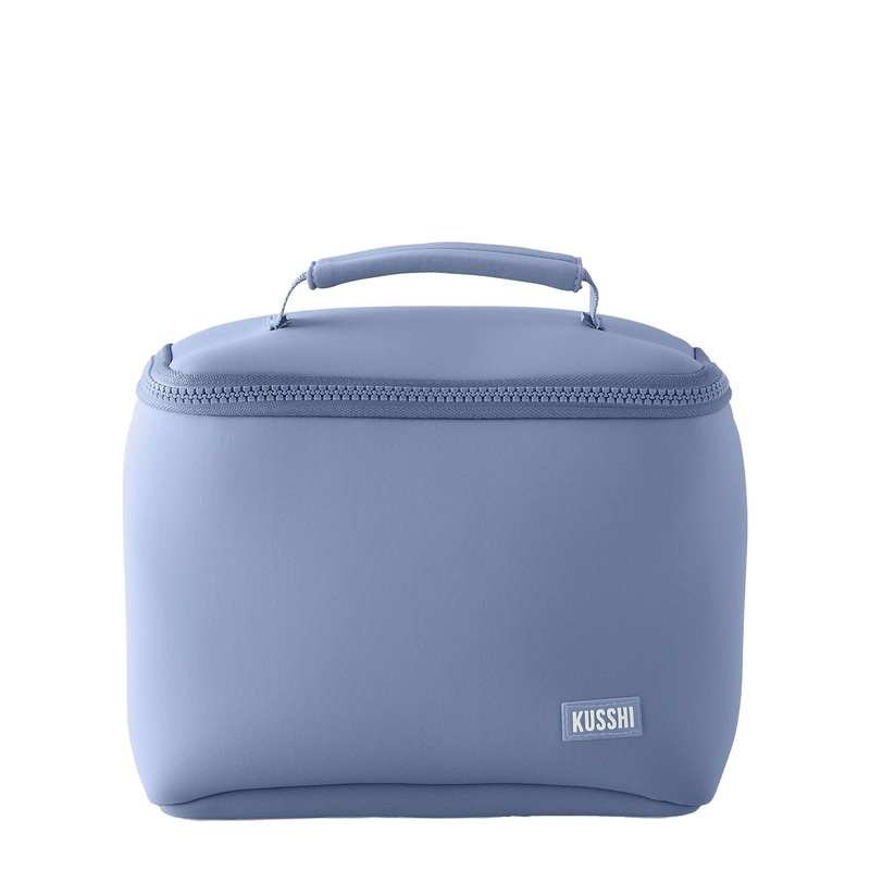 Small Train Case Neoprene Makeup Bag