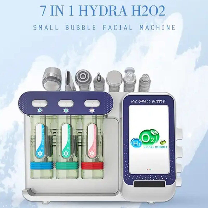 2023 Newest H2O2 Skin Beauty Face Care Aqua Peeling Hydro Dermabrasion Scrubber Hydrofacial Machine