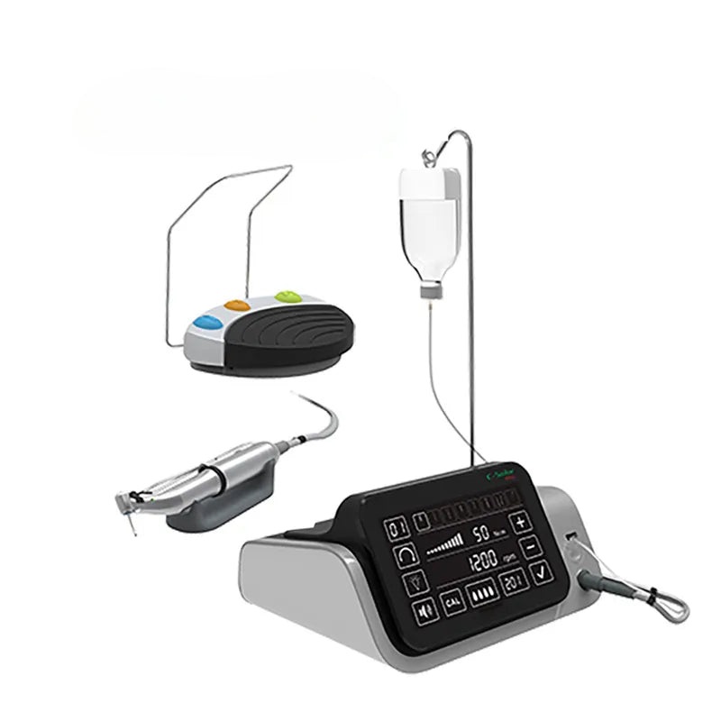 Dental Implant Motor COXO C-Sailor Pro Portable Professional Surgical Brushless Motor with Touch Screen with 20:1 Contra Angle