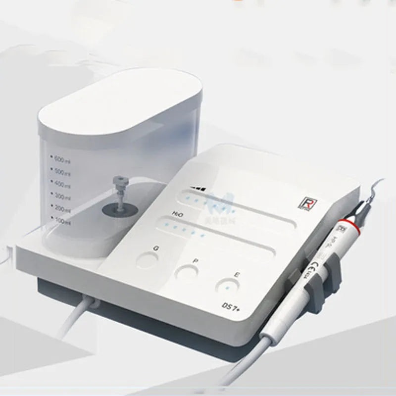 Dental Ultrasonic Scalers Maxpiezo7+ Ultrasonic Piezo EMS WoodpeckerCavitron LED Handpiece Tank for Endo Perio 8 Tips
