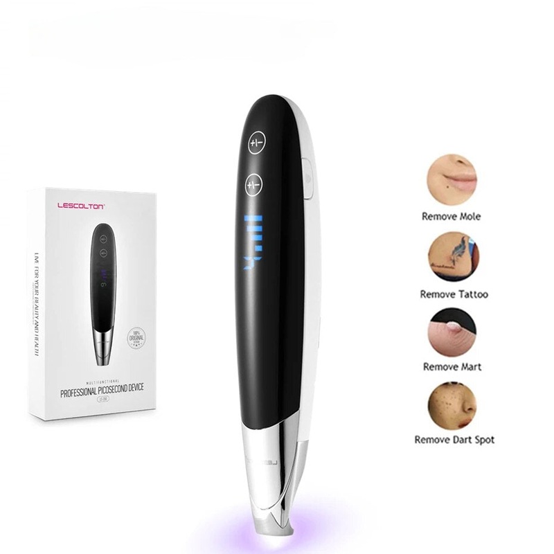 Lescolton Picosecond Laser Pen Blue Light Therapy Tattoo Mole Freckle Removal Dark Spot Remover Machine Beauty Devices Home Use