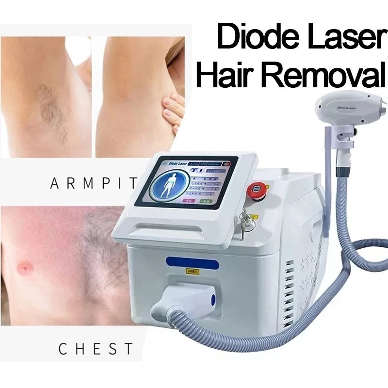 Max 2000W 808nm Diode Laser Depilation Equipment Ice Laser Hair Removal Machine For Salon Skin Rejuvenation