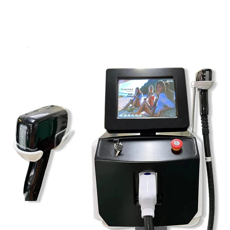 Newest PortableHigh Quality 808 Diode Laser Hair Removal 3 Wavelength 755nm 808nm 1064nm Diode Permanent Laser Hair Remo