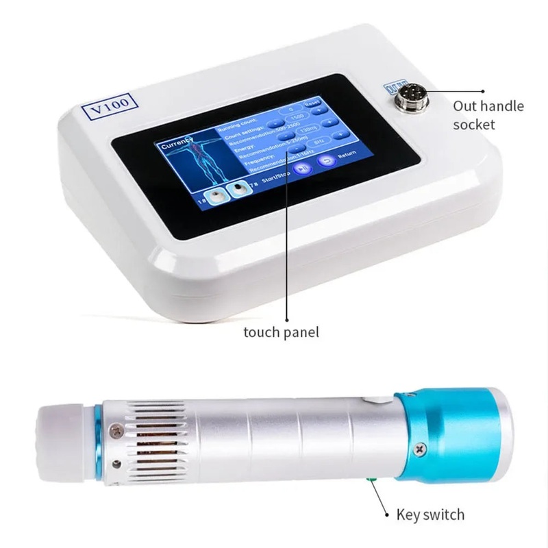 Extracorporeal Shock Wave Therapy Device Physiotherapy Shock Waves Relaxation Treatment Body Massager Health Care Pain Relief