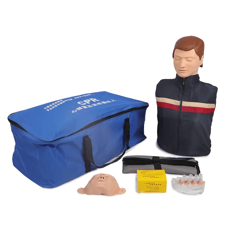 Half Body Adult CPR Training Manikin Professional Nursing Training Mannequin Teaching Model  First Aid Training Dummy