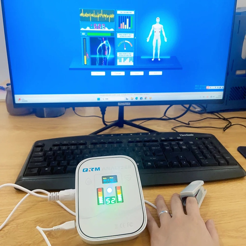 New Design Full Body Scanning Bioresonance Quantum Body Health Analyzer Heart Rate Analysis German Japanese 2023 Sub-health Test