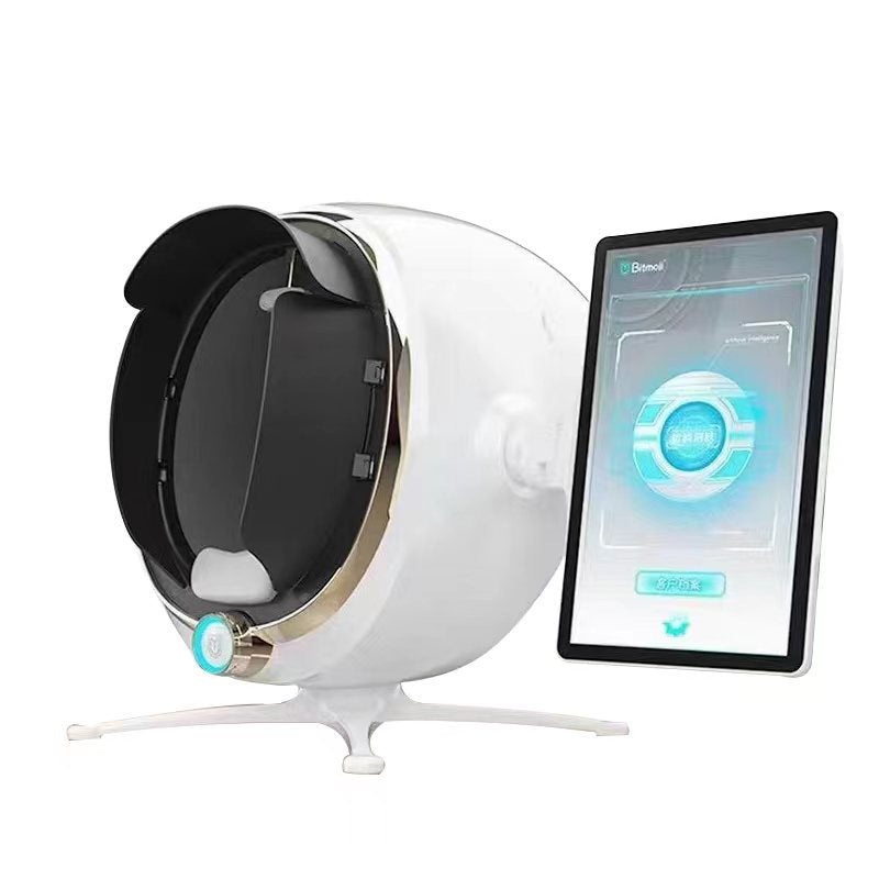 Portable 3D Ai Face Skin Diagnostics Analyzer Facial Tester Scanner Magic Face Mirror Device Skin Analysis Machine Skin Analyzer