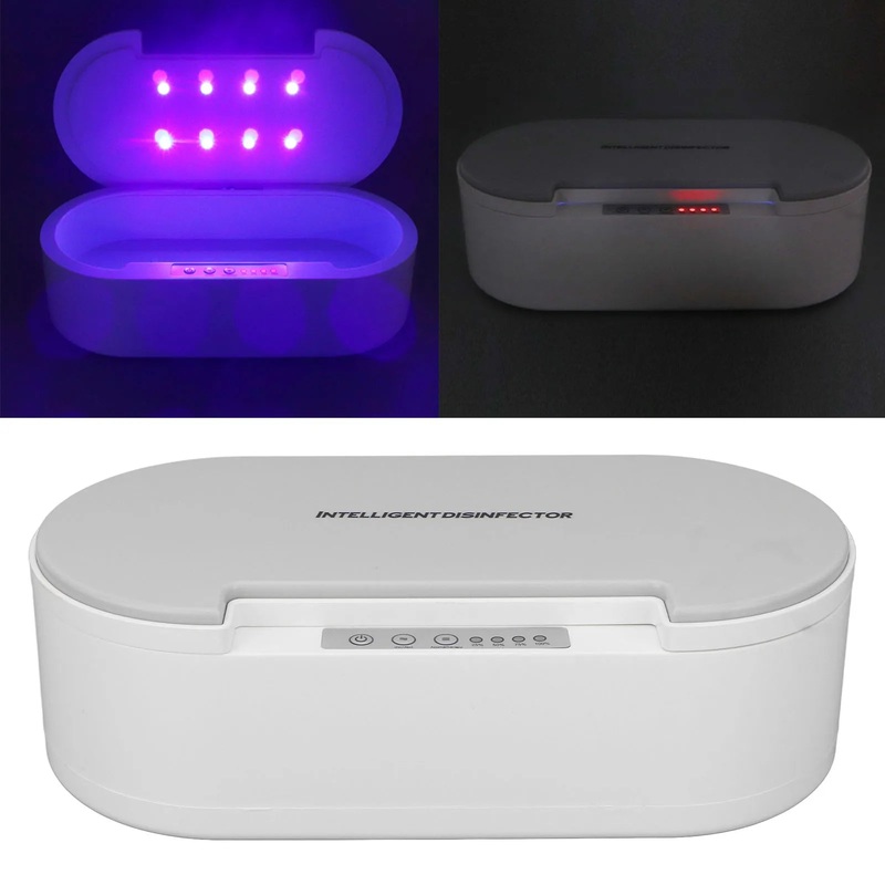 UV Cleaning Box 360 Degree Fast Clean Voice Broadcast Aromatherapy Automatic Ultraviolet Box for Nail Art Tools Disinfectio box
