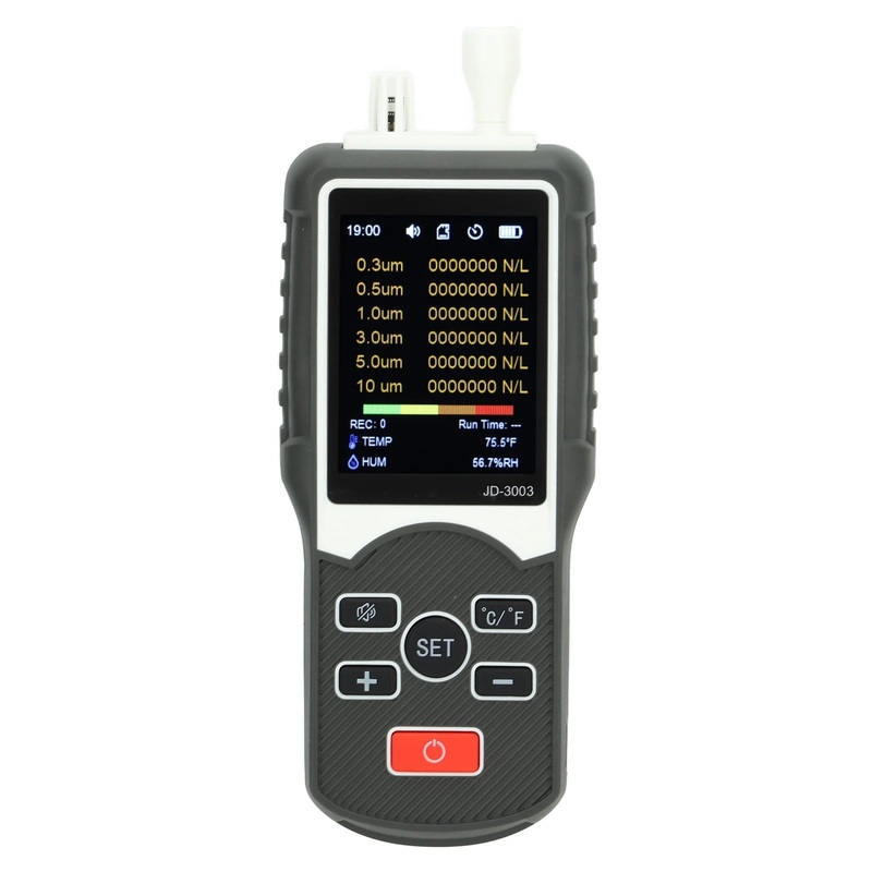 Air Particulate Matter Tester Counter Professional Dust Particle Air Quality Monitor for Indoor Outdoor