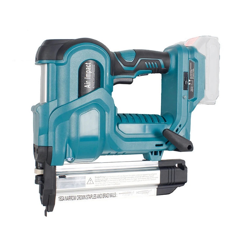 Cordless Nailing Machine Electric Stapler with 200pcs 32mm and 200pcs 50mm Nails For Makita Lithium Battery Electric Nailing Gun