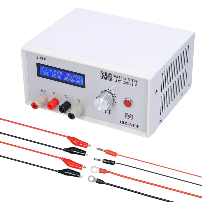 EBD-A20H  Battery Tester 30V 20A 200W Multifunction Direct Current Electronic Load Discharger Support PC Online Software Control