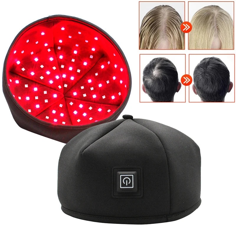 Hair Growth Cap Red Light Therapy Devices LED Hair Loss Cap Treatments Hair Regrowth Helmet Hair Care Anti-hair Loss Improvement