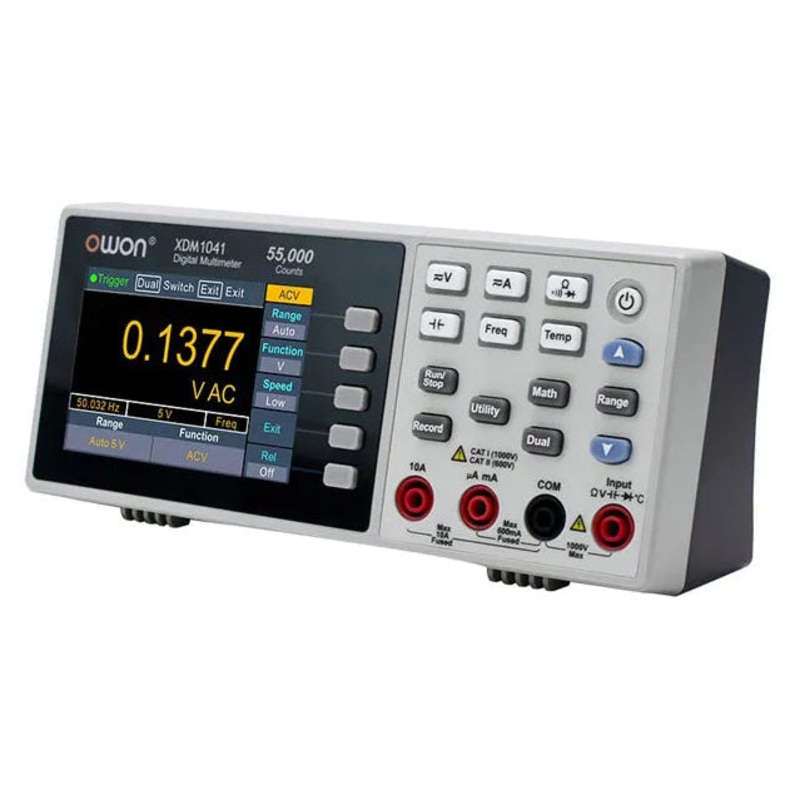 Owon XDM1041 USB/RS232 Digital Multimeter 55000 Counts High Accuracy Universal Desktop Multimeters Meter With 3.5Inch LCD Screen