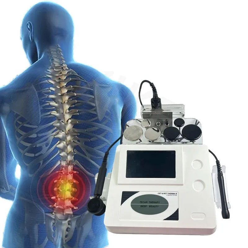 448KHz Spain Tech tecar therapy Radio Frequency Face Lifting Cet Ret Device Monopolar Rf Machine