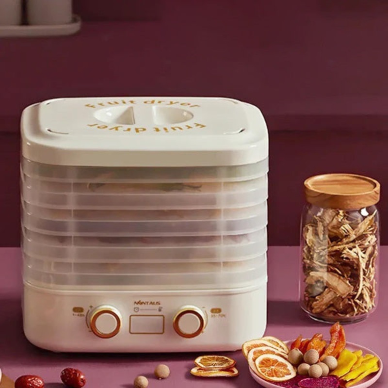 Household 220V 5-layer Smart Fruit Dryer Food Dehydrator Multi-functional Meat Tea Dehydration Pet Snack Food Dehydration Dryer