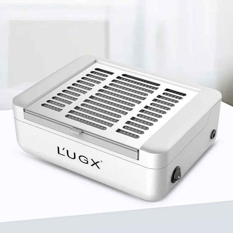 L’UGX 40W Nail Dust Collector Extractor Fan For Gel Polishing Powerful Nail Vacuum Cleaner With Remove Filter Nail Salon Equipment