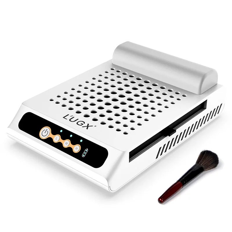 L’UGX 70W Nail Vacuum Cleaner High Power Dust Extractor For Manicure Powerful Nail Dust Collector Absorber For Gel Nails Polishing