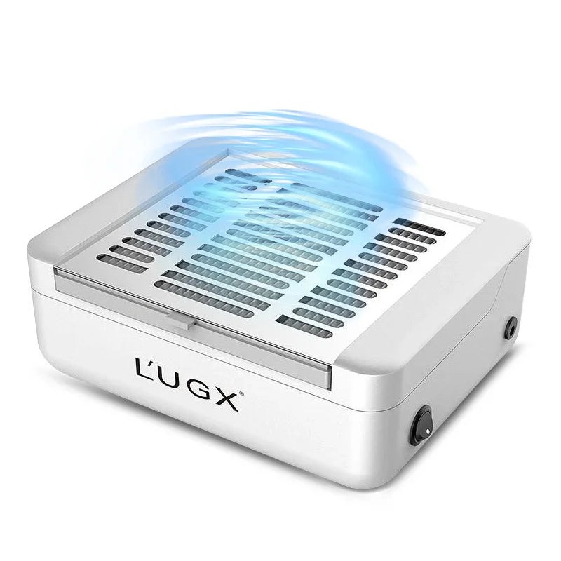 L’UGX Nail Dust Collector Professional Nail Aspirator Replaceable Filter 40W Manicure Vacuum Cleaner  For Manicure And Pedicure Tools