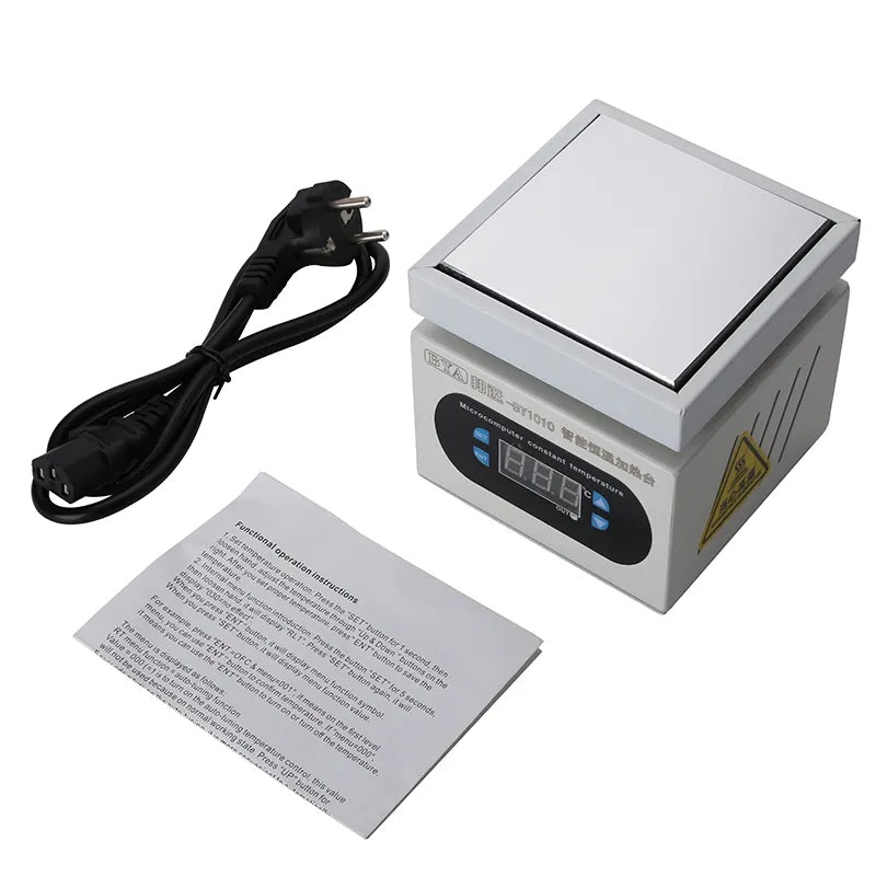New Heating Station Electronic Hot Plate Table Preheating Platform 0~400 For BGA PCB SMD Phone LCD Touch Screen Repair