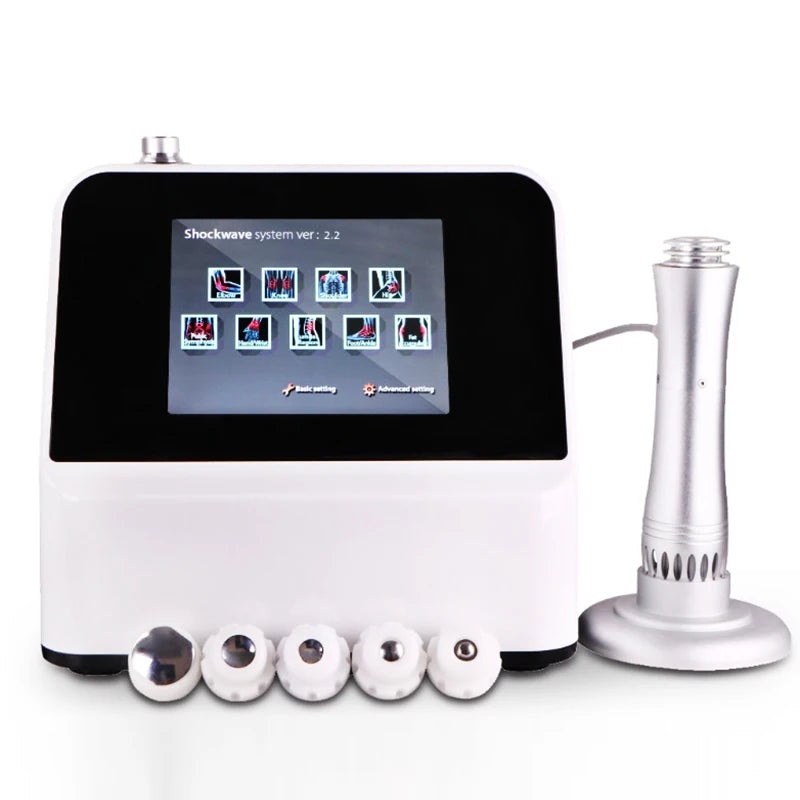 Portable Physiotherapy Equipment Electromagnetic Shock Wave Shockwave Therapy Machine Pain Relief Body Relax Vibrator Massager