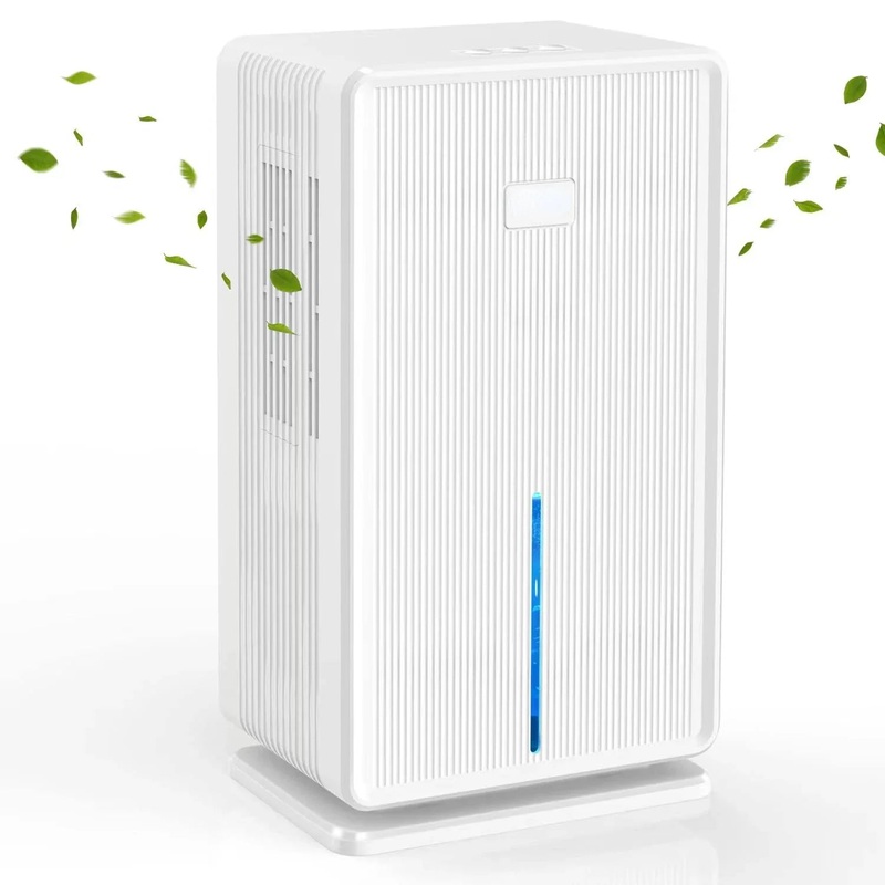 3000ML Large Capacity Dehumidifier with Defrost 2In1 Air Purifier Professional Moisture Absorbers Air Dryer for Home Office Room