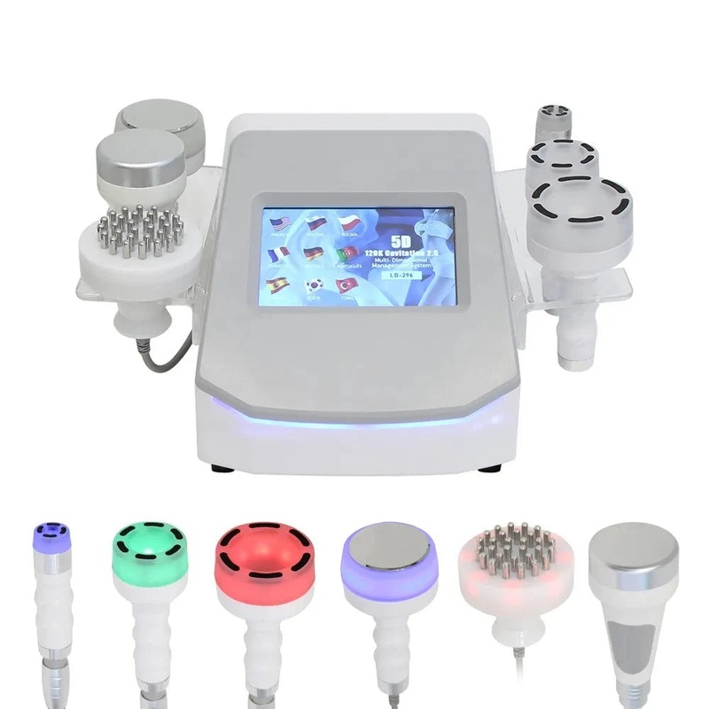 AOKO 120K Vacuum 5D Cavitation Ultrasonic Fat Burning Cellulite Removal Body Slimming Shape Massage Blast Multi-function Machine