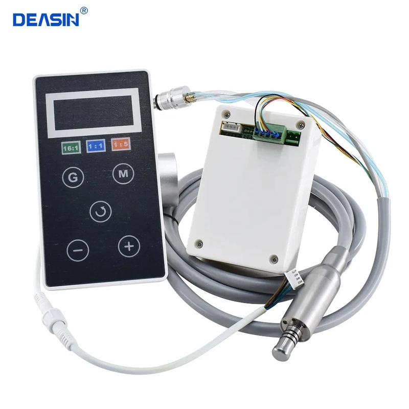 Dental Electric Motor Professional LED Brushless Micromotor Portable Dentist Equipment Dentistry Tool for Fiber Optic 1:1 1:5