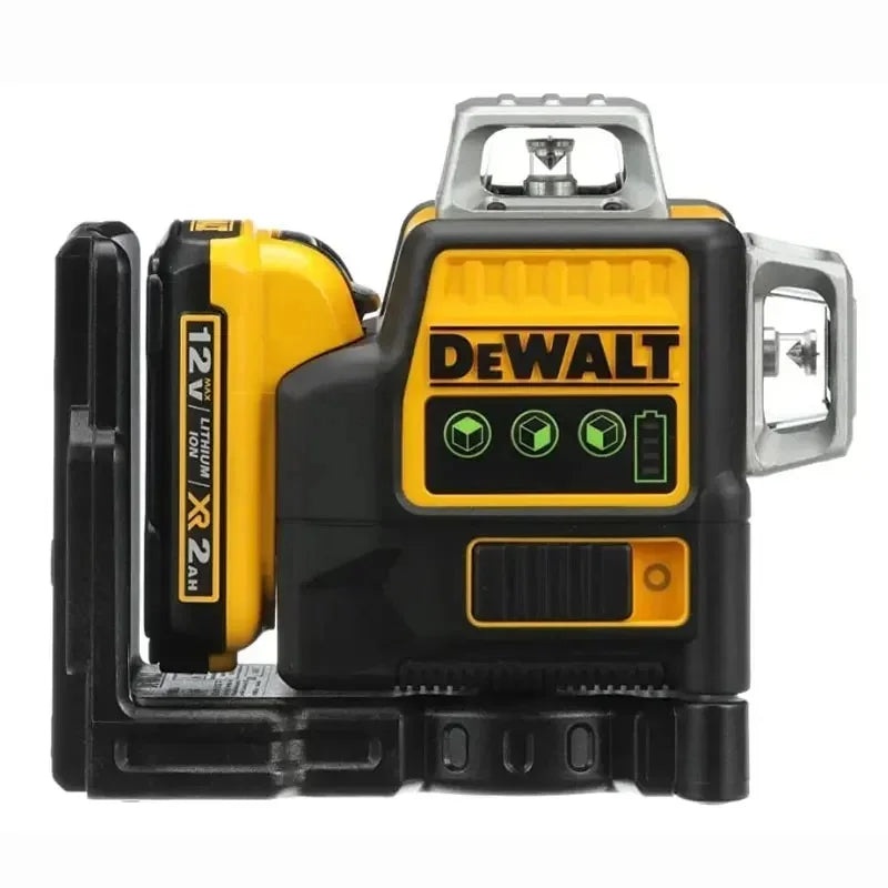 Dewalt DW089LG 12 Lines 3 Sides*360 Degree Vertical 12V Lithium Battery Laser Level Horizontal Green Meter Outdoor