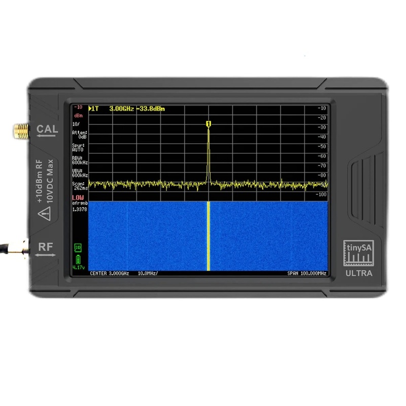 Handheld Display TinySA ULTRA 4 100k-5.3GHz RF Signal Generator Spectrum Analyzer  for SDR Radio Shortwave Antenna