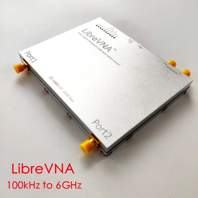 LibreVNA 100kHz – 6GHz USB based full 2-port vector network analyzer