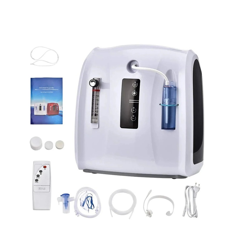 Oxygen Concentrator 1-6L/Min Adjustable Oxygen Generator Machine For Pregnant Woman Elder Use Remote Control 90%3% High Purity