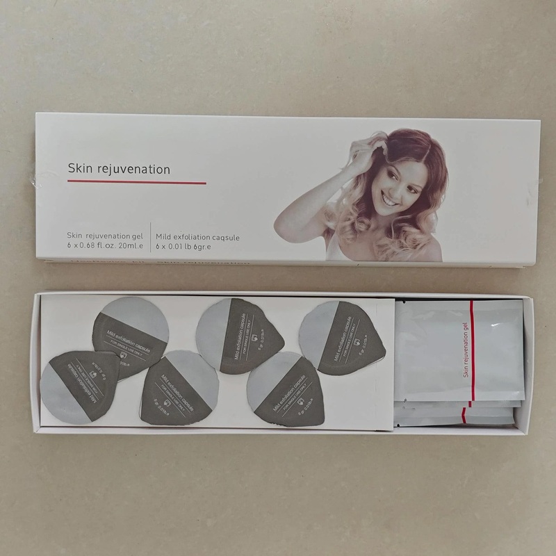 Skin Rejuvenation Kit and Skin Lightening Kit Capsules For Oxygen Bubble Facial Machine