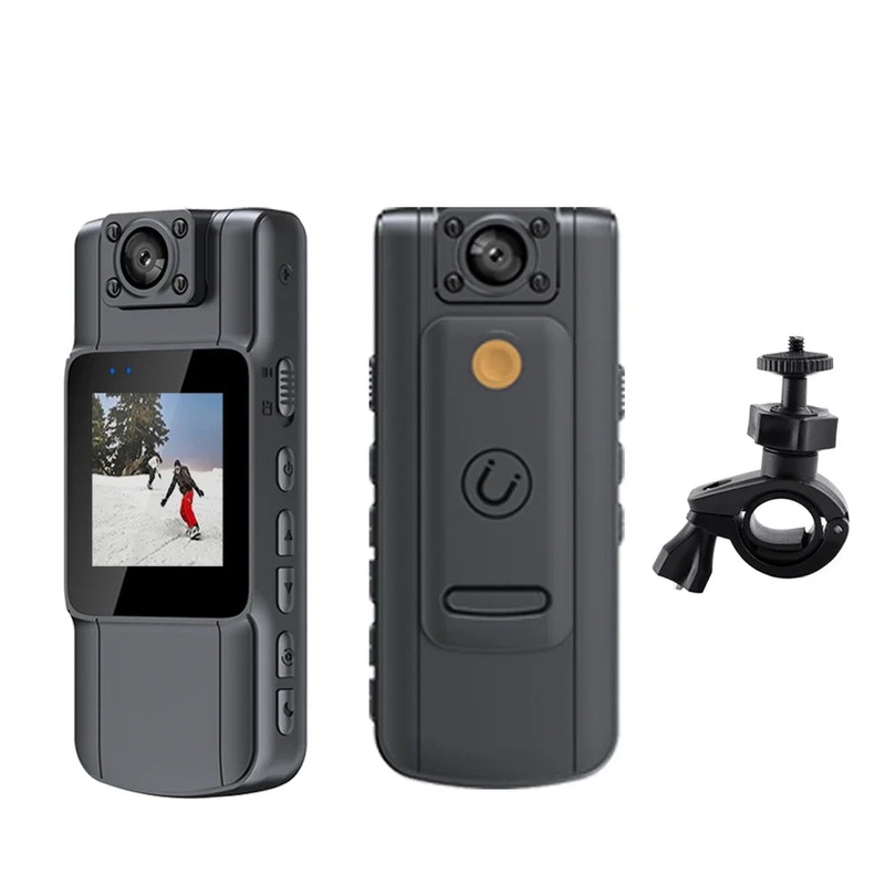 WIFI Camera 1080P Police Body Camera Video Recorder Motorcycle 180 Rotating Bike Sport Camera Night Vision Motion Detection