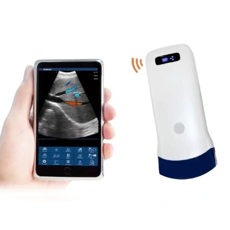 Wireless Ultrasound Probe WIFI Probe CProbe-5C Color Doppler128E Convex Support ISO Andriod Portable Wifi-Scanner 3.2Mhz / 5Mhz