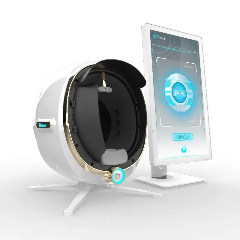21.5-Inch Skin Analyzer 3D Test Facial Scanner Machine Scope With Plus ipad for Beauty Salons
