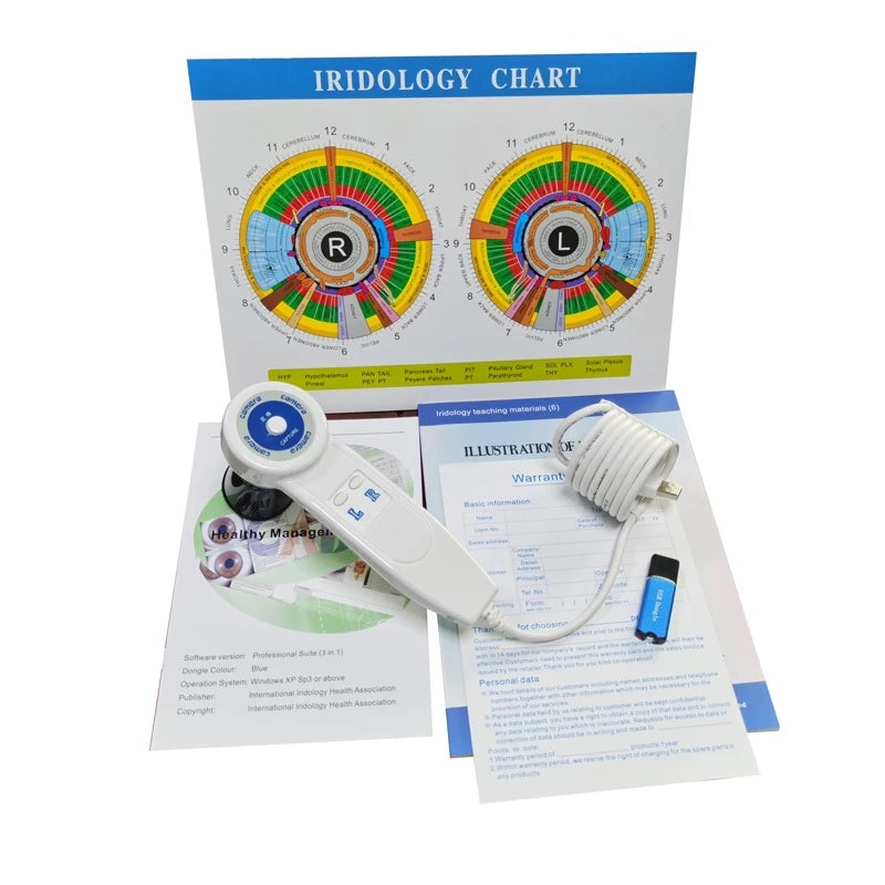 5MP Iris Health analyzer USB Iridology Analysis Iris Analyzer Iriscope Digital Iridology Analyzer