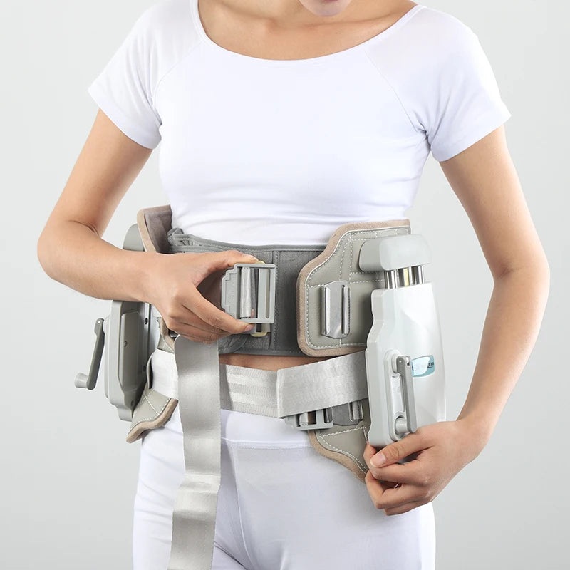 FDA Lumbar Decompression Device Hui-Li Wang Belt In Space Between The Waist Dish Outstanding Home Tractor Bed Massager