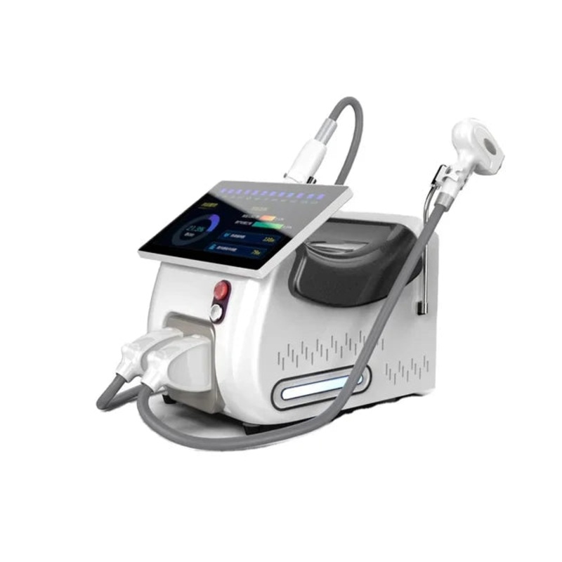 Hot Sale 15.6 inch 2 in 1 Laser Hair Removal Diode 755 808 1064 Multi Function SHR Ice Platinum Laser Depilation Beauty Machine