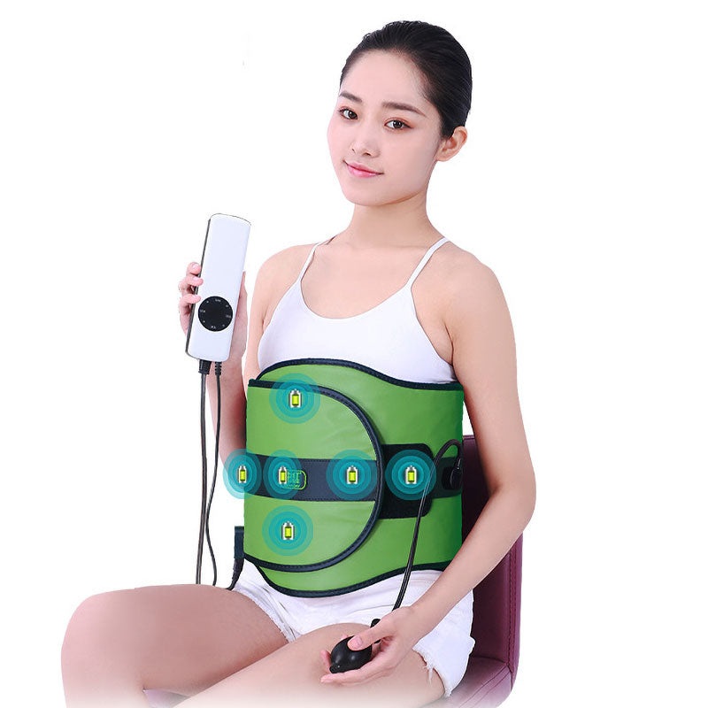 Medium red low pressure far infrared heating belt vibration heating belt hot compress vibration fat belt abdominal contraction