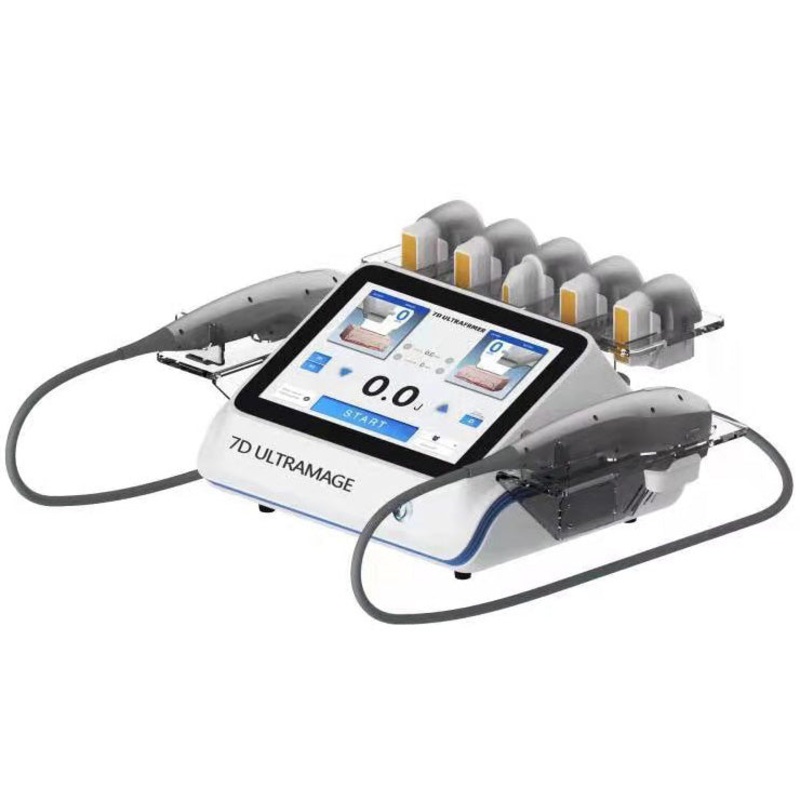 Newest 7D ULTRAMAGE HIFU Face Lifting Anti-wrinkle Fat Removal Machine Body Face 7 Head 30000 ShotsTreatment Effective