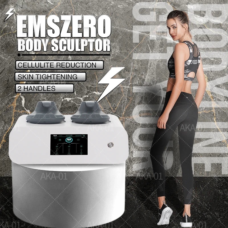Portable Emszero Electromagnetic Machine RF Builds Muscle Body Stimulator Slimming Buttock Lifting 14 Tesla