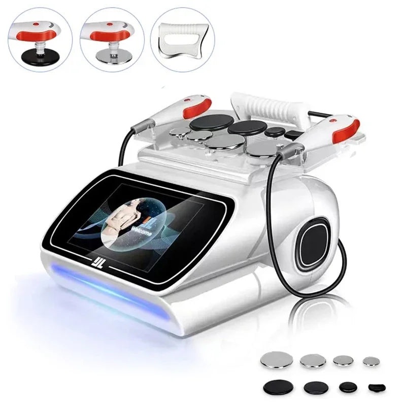 Professional 448 KHZ RF Tecar Therapy RET CET Diathermy Body Slimming Machine Pain Relief Skin Tightening INDIBA Deep Care
